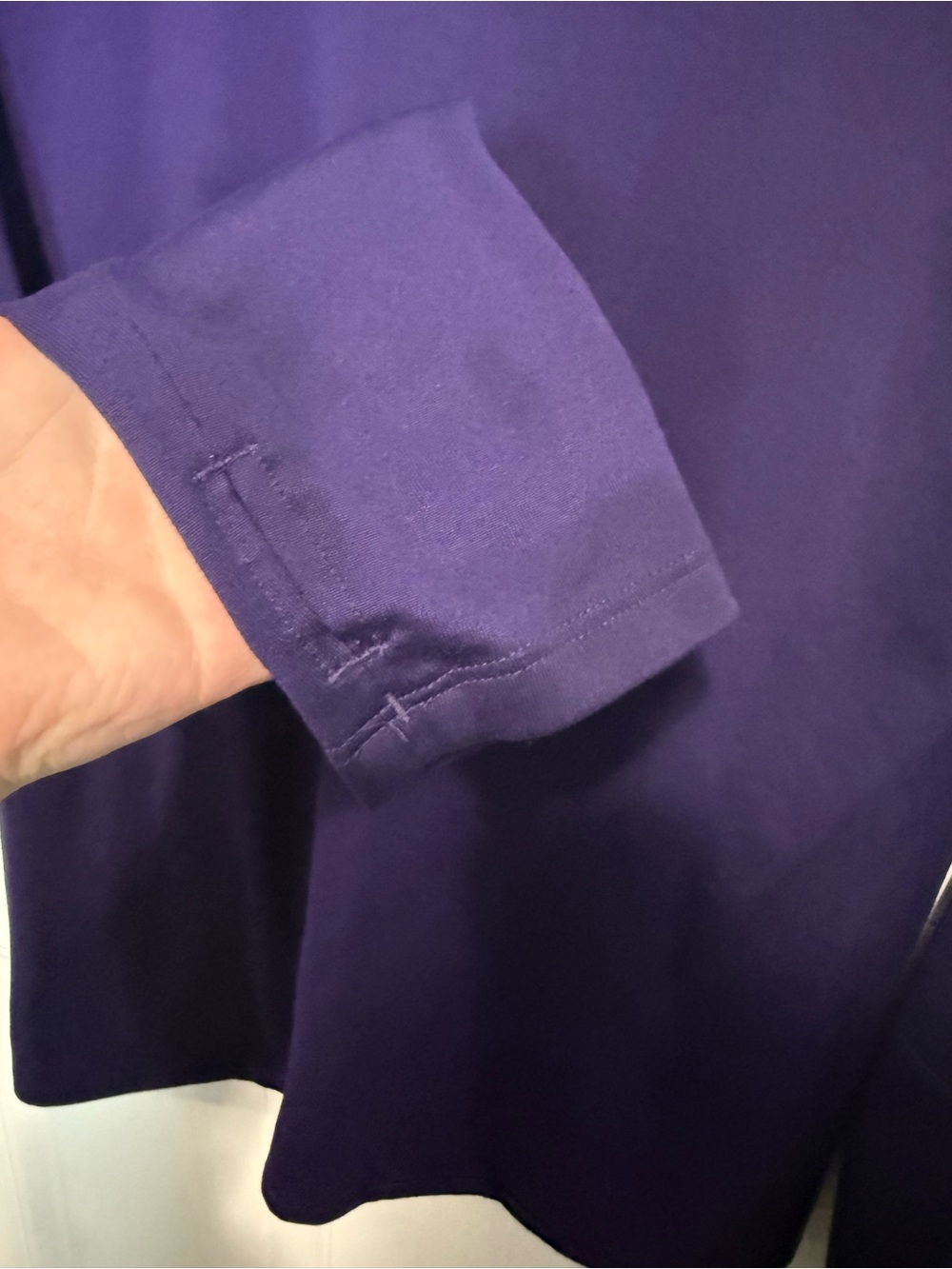 Under Armour Women’s Long Sleeve Performance Shirt — Purple - Picture 4 of 8